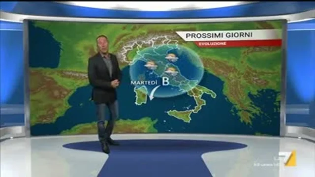 Il meteo della sera del 1 ottobre