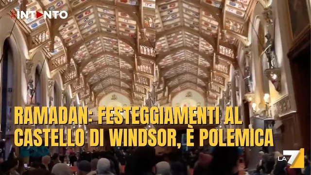 Ramadan: re Carlo apre il Castello di Windsor ai musulmani e scoppia la polemica