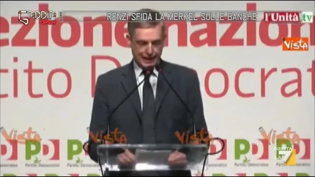 Renzi sfida la Merkel sulle banche
