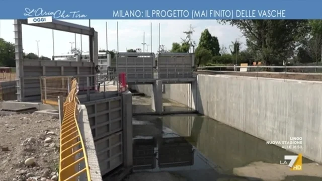 Milano, il progetto mai finito delle vasche