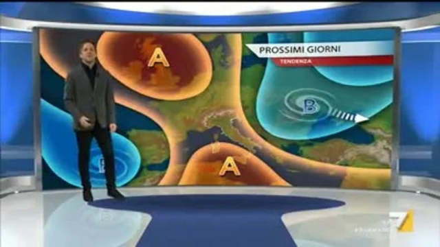 Il meteo della sera