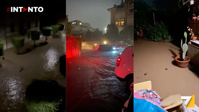 Emergenza maltempo in Veneto: il Meschio esonda, allagamenti diffusi