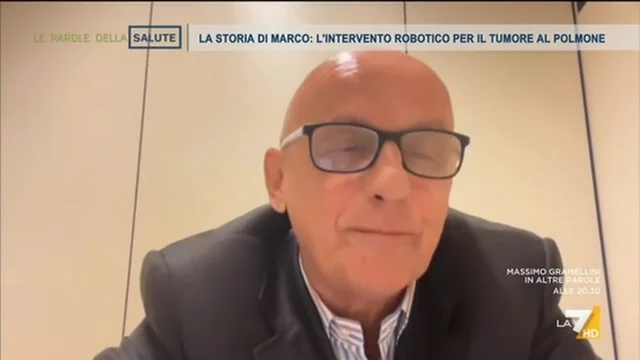 Marco: L'intervento robotico per il tumore al polmone