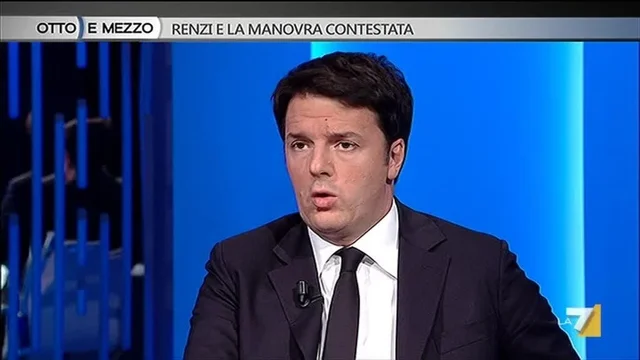 Renzi e la manovra contestata