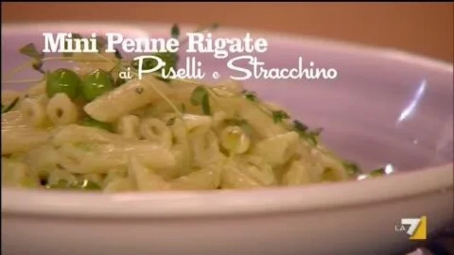 Mini Penne rigate ai Piselli e Stracchino