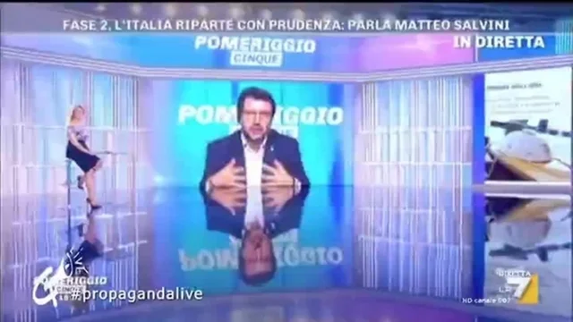 Tolleranza Zoro: intrecciare le mani, la tentazione impossibile di Matteo Salvini