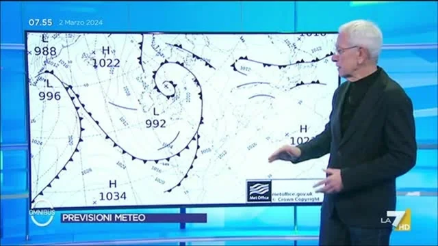 Meteo LA7 - 2/3/2024