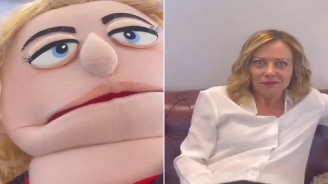 Giorgia Meloni e il pupazzo in stile "Muppet": il bizzarro video pubblicato pochi minuti fa