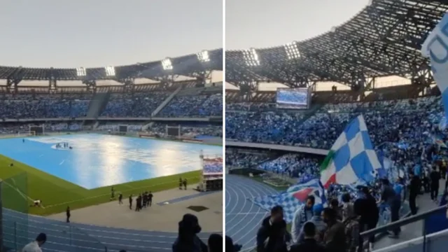 Udinese-Napoli, maxi-schermi allo stadio Maradona: l'attesa della festa scudetto