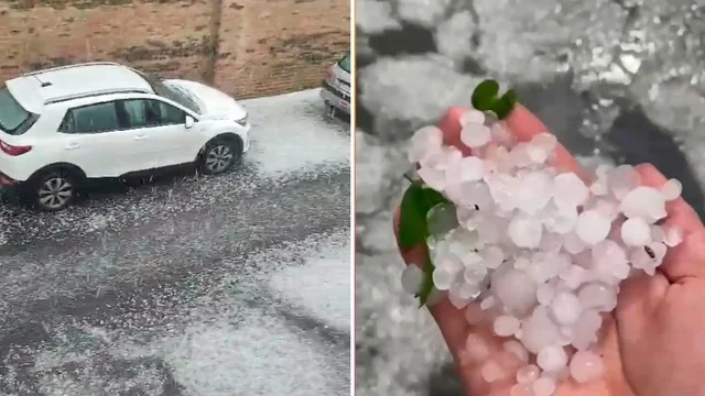 Maltempo Romagna, grandinata clamorosa a Bagnocavallo: "Mai visto niente di simile"