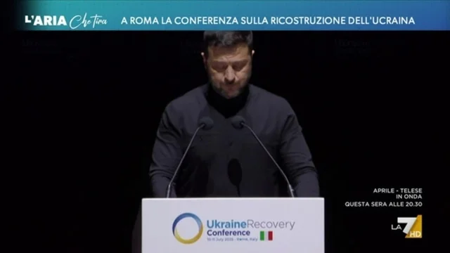 Zelensky a Roma: “Grazie Giorgia”, al via la Conferenza per la ricostruzione dell'Ucraina