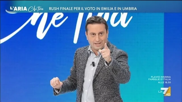 L'Aria Che Tira - Puntata del 15/11/2024