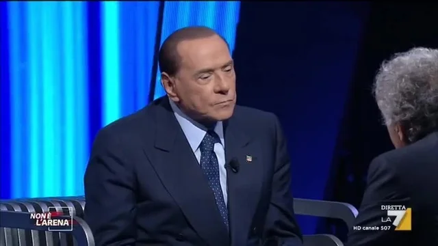 Silvio Berlusconi a Non è L'Arena: 'Adesso il pericolo più grave è il M5S'