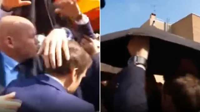 Francia, lancio di pomodori su Macron in un mercato alla prima uscita dopo la rielezione
