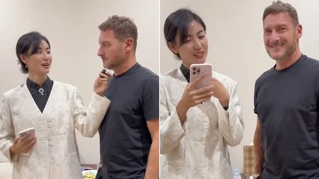 L'intervista esilarante a Francesco Totti sulla Cina: l'influencer è in tilt