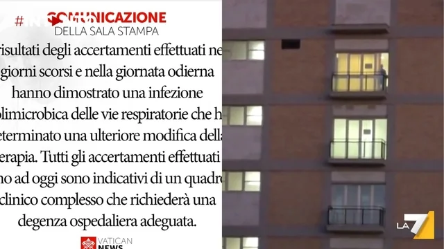 Papa Francesco ancora ricoverato al Gemelli, il Vaticano: "Quadro clinico complesso"