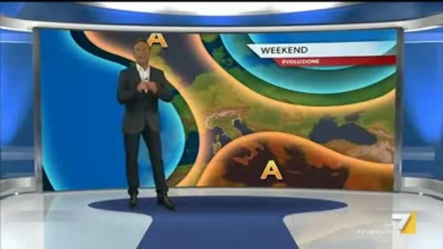 Il meteo della sera