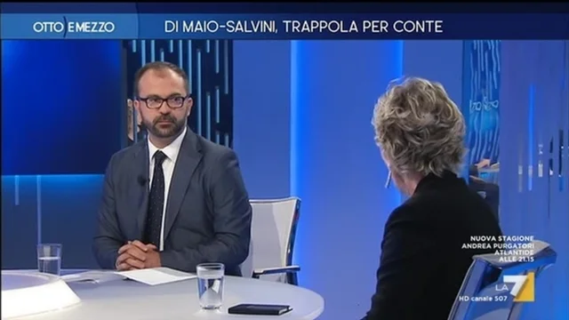 Di Maio - Salvini trappola per Conte - Otto e mezzo - Puntata del 20/11/2019