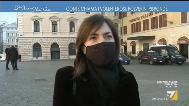 L'Aria che Tira - Puntata 19/01/2021