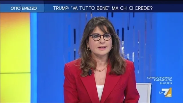 Trump: "Va tutto bene", ma chi ci crede? - Otto e Mezzo - Puntata del 10/4/2025