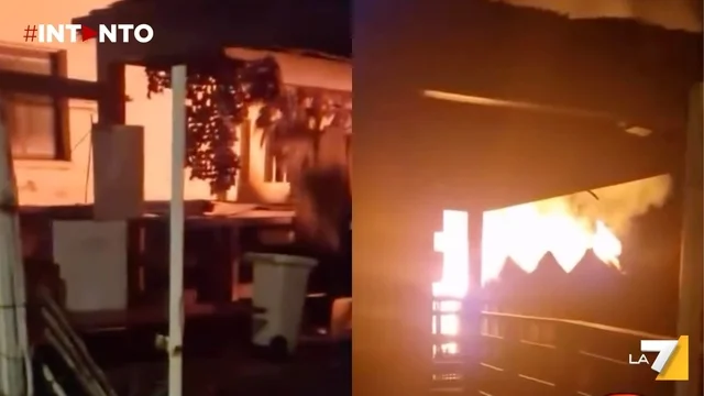 Roma, Ostia: un incendio distrugge un famoso stabilimento romano
