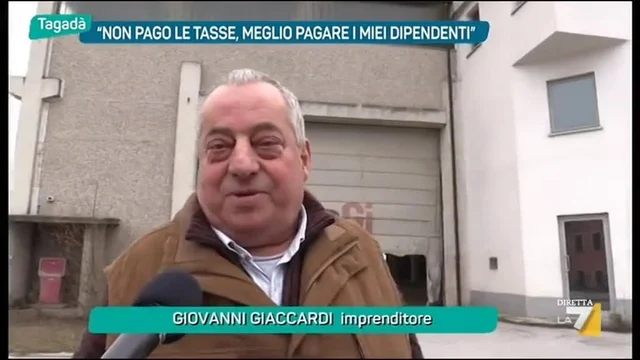 'Non pago le tasse, meglio pagare i miei dipendenti'