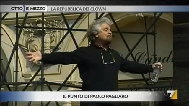 L'attore Beppe Grillo