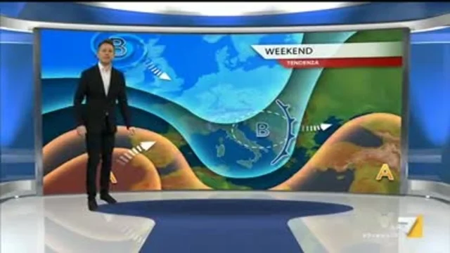 Il meteo della sera