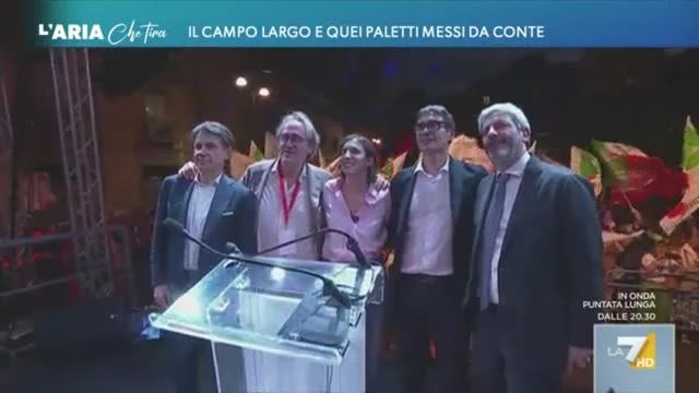 Il campo largo e quei paletti messi da Conte