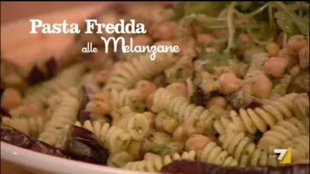 Fusilli freddi con Melanzane