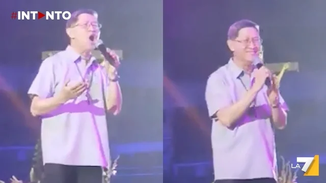 Tagle, papabile successore di Francesco, canta al karaoke in un video del 2019