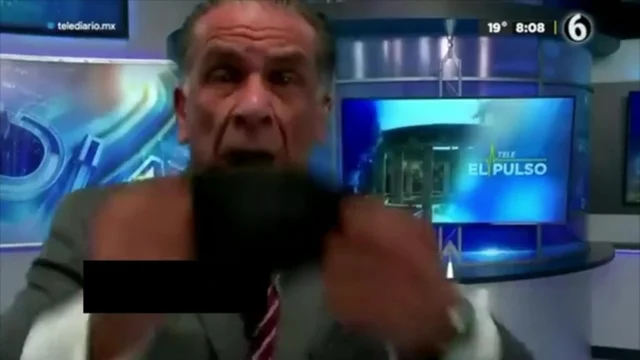 "No vax sei un imbecille, mettiti la mascherina": la reazione furiosa del conduttore Tv