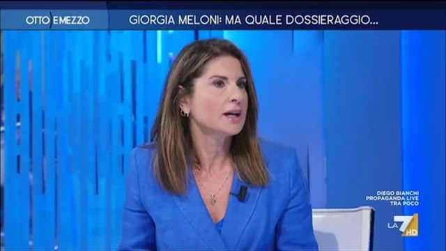 Giorgia Meloni: ma quale dossieraggio - Otto e Mezzo - Puntata del 6/10/2023