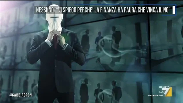 Nessuno: 'Vi spiego perchè la finanza ha paura che vinca il No'