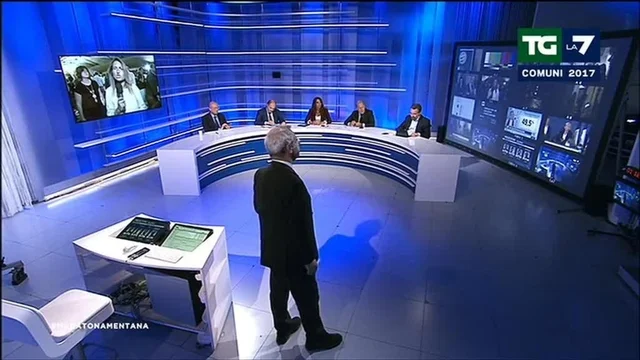 Leoluca Orlando: con Mentana non parlo!