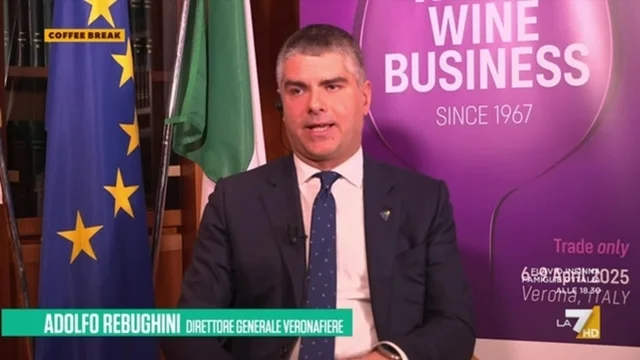 Vinitaly 2025, Adolfo Rebughini: "Apriamo al momento giusto per affrontare i dazi, il vino è abituato alle sfide"