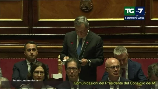 Il discorso completo di Mario Draghi al Senato