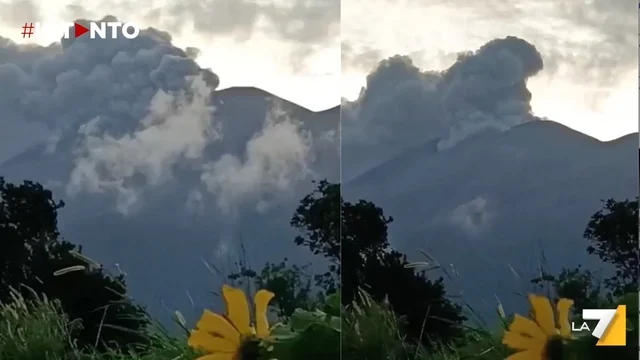 Allarme nelle Filippine per l'eruzione del vulcano Canlaón
