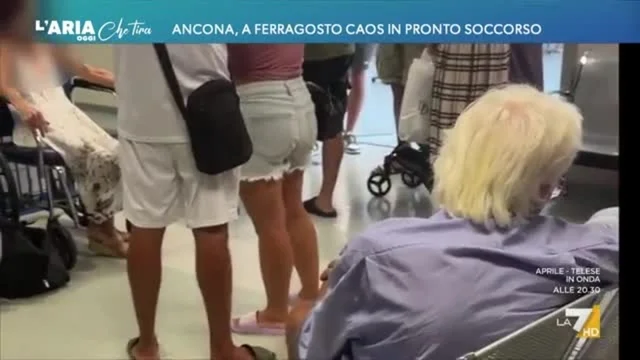 Ancona, a Ferragosto caos in Pronto Soccorso