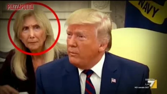 Formigli e Cuffaro sull'interprete di Trump: "Il caos geopolitico è tutto in quello sguardo"