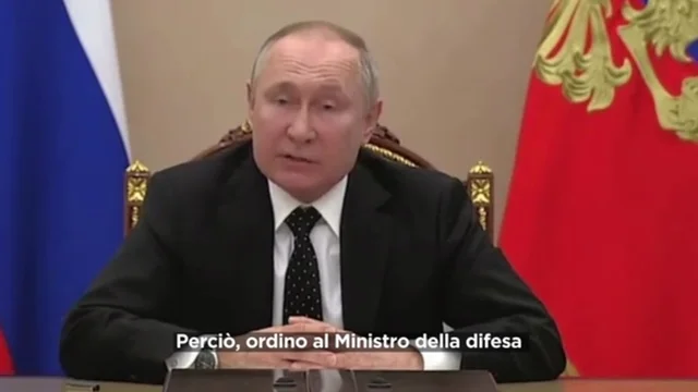 Putin risponde alle sanzioni ordinando l'allerta del sistema di difesa nucleare. Il video