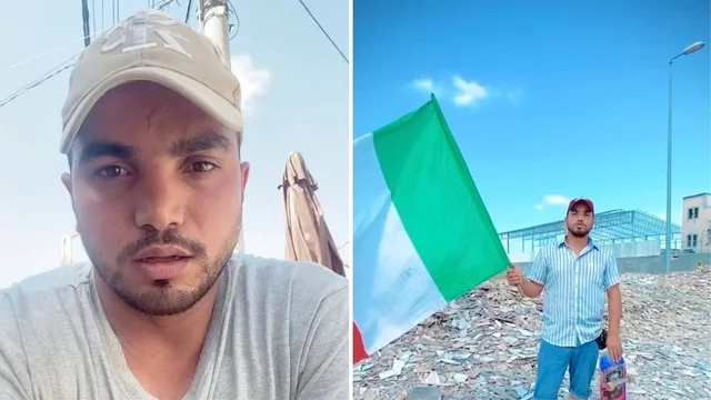 Tricolore sventolato a Gaza, l’autore risponde a Tajani: “Ringrazio il popolo italiano, non il governo”