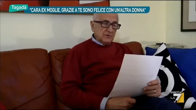 Cara ex-moglie, grazie a te sono felice con un'altra donna'