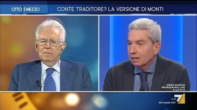Conte traditore? La versione di Monti - Otto e mezzo - Puntata del 29/11/2019