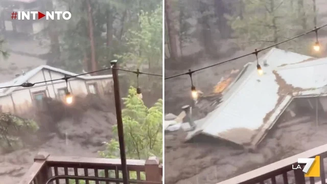 Emergenza alluvione ad Albuquerque, New Mexico: cittadini in fuga dalla città