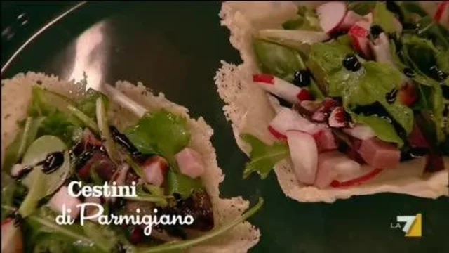 Cestino croccante di Parmigiano