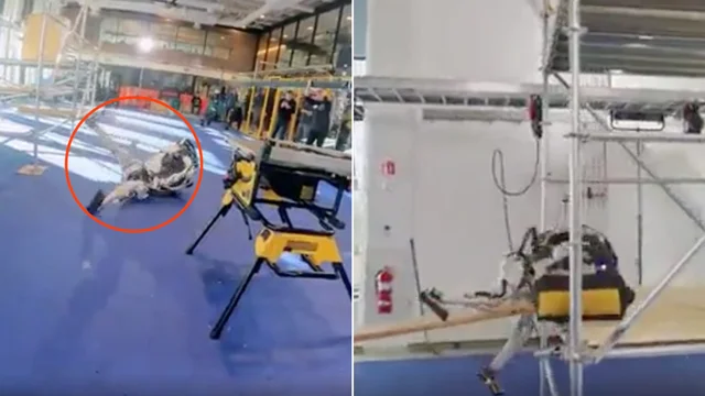 Il robot operaio le sbaglia tutte: il video