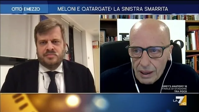 Meloni e Qatargate: la sinistra smarrita - Otto e Mezzo - Puntata del 19/12/2022