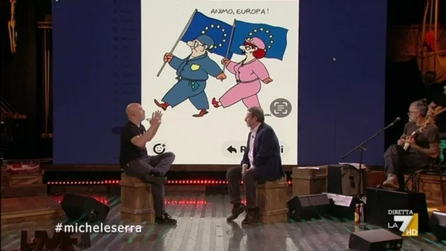 "Una piazza per l'Europa": Michele Serra racconta la manifestazione a Propaganda Live