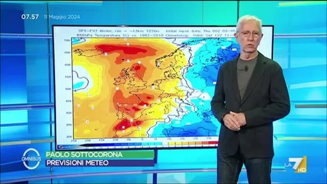 Meteo LA7 - 11/5/2024